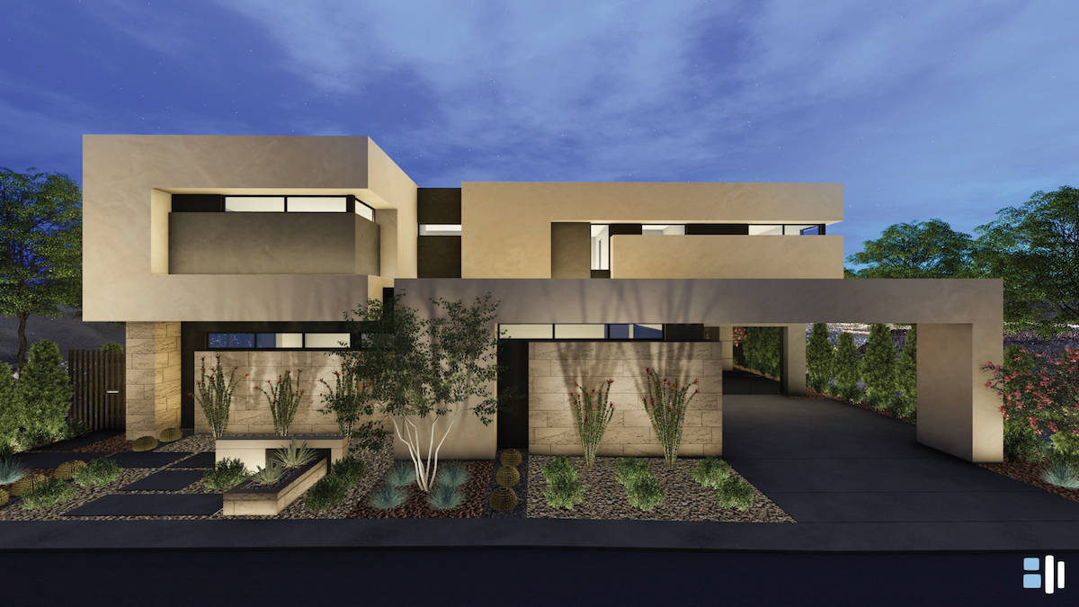 Blue Heron is building a new development, Dragon Rock, in MacDonald Highlands in Henderson. (Bl ...