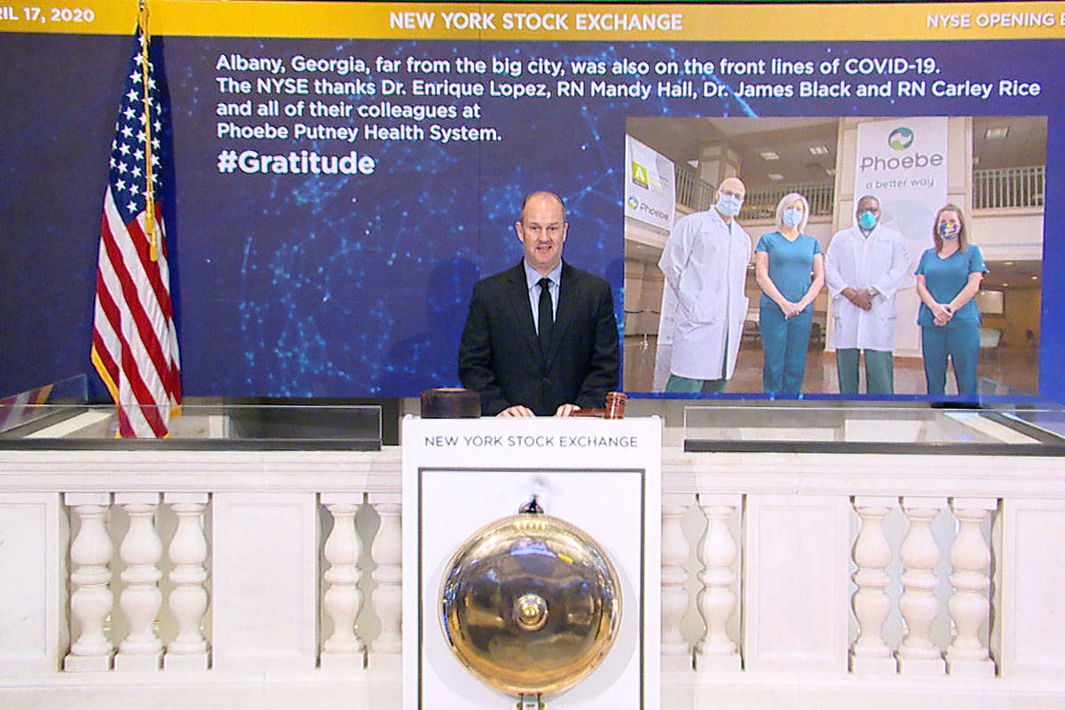 IMAGE DISTRIBUTED FOR THE NEW YORK STOCK EXCHANGE - On behalf of The New York Stock Exchange, K ...