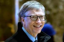Bill Gates. (AP Photo/Seth Wenig, file)