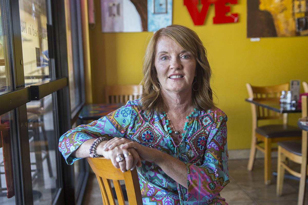 Pasta Shop Ristorante owner Ann Alenik on Wednesday, Aug. 22, 2018, in Henderson. (Benjamin Hag ...