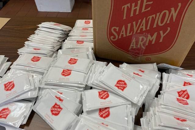 The Salvation Army Southern Nevada leadership, staff and volunteers distributed 4,000 pandemic ...