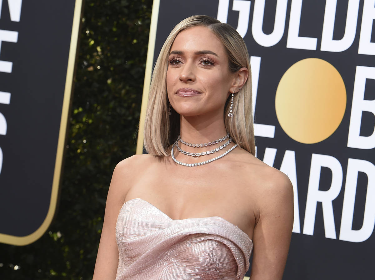 Kristin Cavallari arrives at the 77th annual Golden Globe Awards at the Beverly Hilton Hotel in ...
