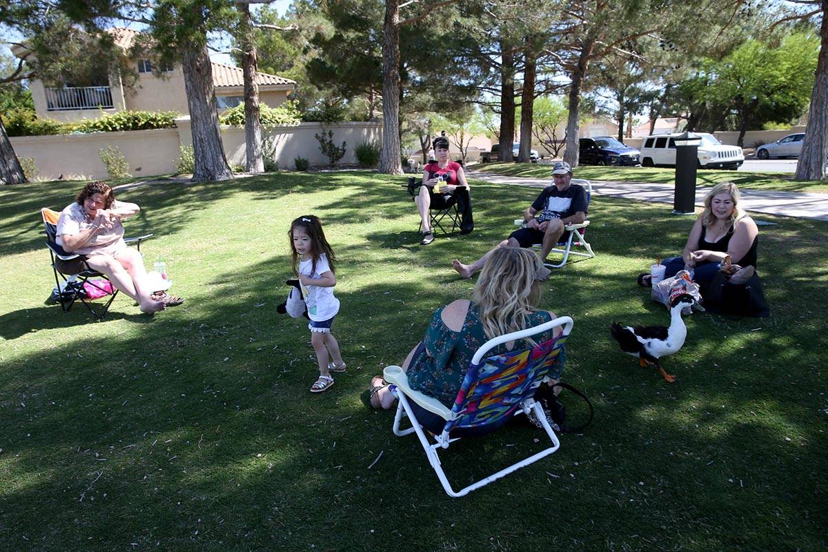 Friends, clockwise from left, Denise Rushakoff, Tonya McDade, Gary Lecky, Jennifer Jacobs, Ruth ...