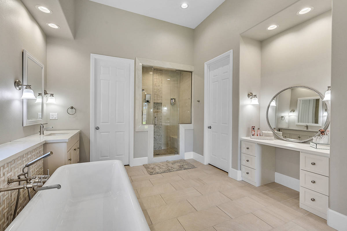 The master bath. (Huntington & Ellis)