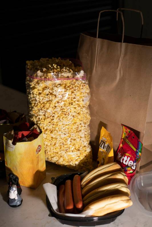 Movie popcorn and snacks are available for curbside pickup at Maya Cinemas on Friday, May 1, 20 ...