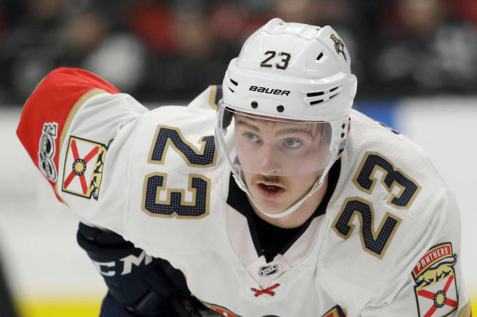 The Knights received a third-round pick from Carolina in exchange for selecting Connor Brickley ...
