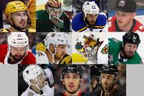 The 11 players whom the Golden Knights drafted in their 2017 expansion draft, but never suited ...