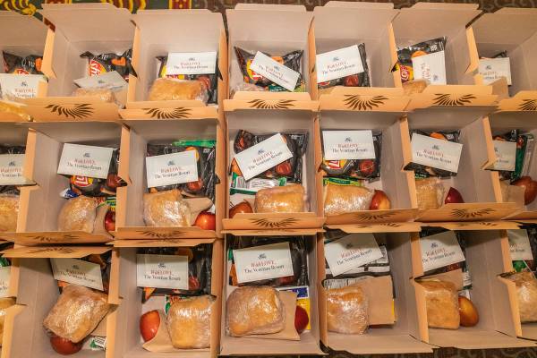The Venetian Resort Donates Thousands of Boxed Meals to Catholic Charities of Southern Nevada ( ...