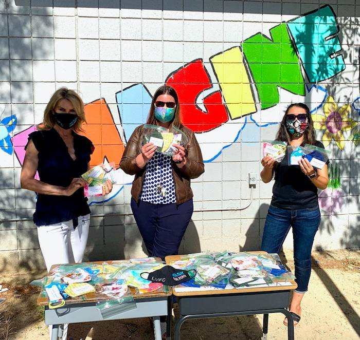 For National Teachers' Day today, Teachers Health Trust donated 200 handcrafted masks to local ...