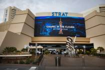 The Strat in Las Vegas, Monday, Jan. 20, 2020. (Rachel Aston/Las Vegas Review-Journal)