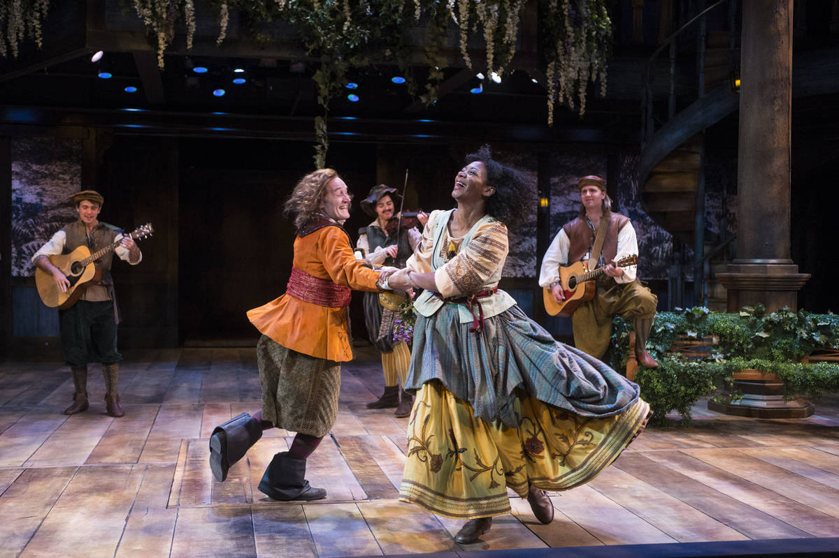 A scene from "As You Like It" at the Utah Shakespeare Festival. The Utah Shakespeare Festival h ...