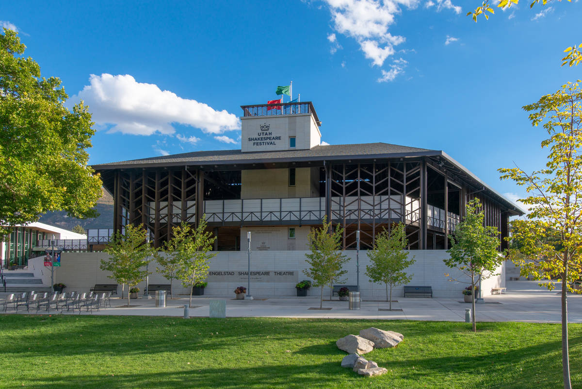 The Engelstad Shakespeare Theatre at the Utah Shakespeare Festival. Karl Hugh/Utah Shakespeare ...