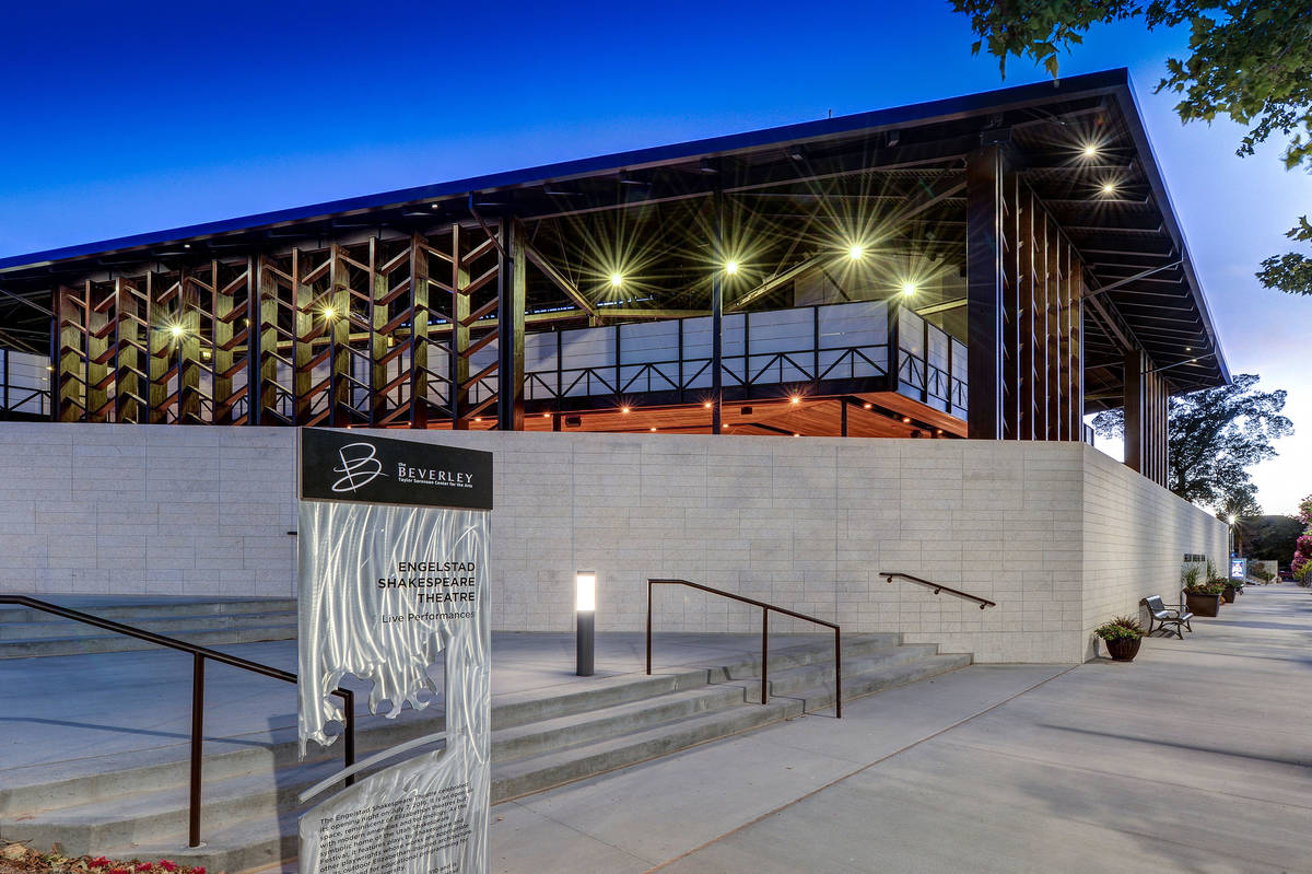 Utah Shakespeare Festival's Engelstad Theatre is shown. The Utah Shakespeare Festival has cance ...