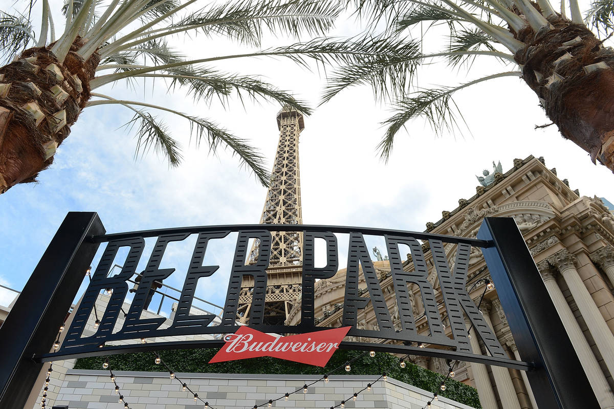 Beer Park at Paris Las Vegas has reopened. (Photo by Denise Truscello/WireImage)