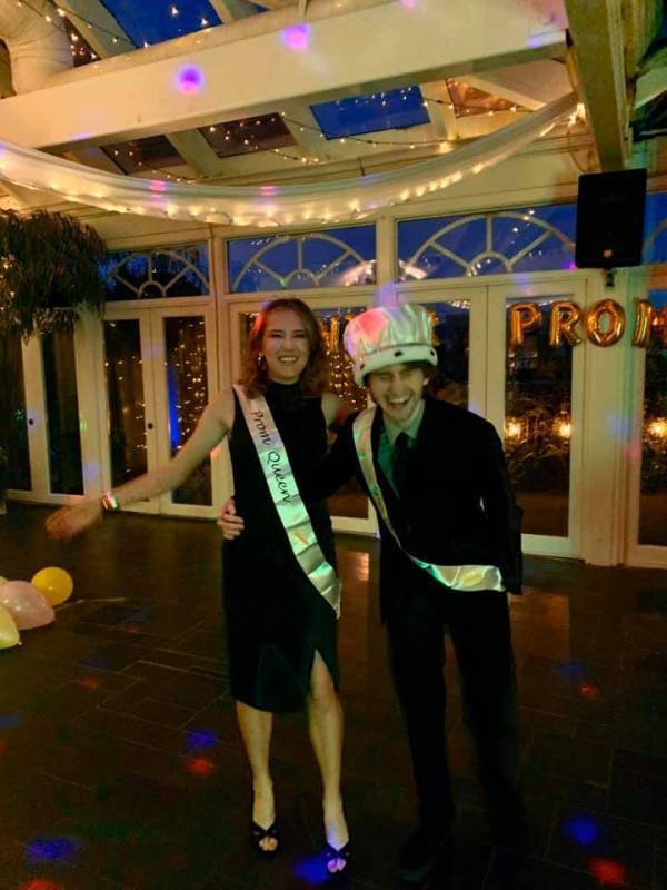 Sonia El-Nawal threw a surprise prom for her teen employees Olivia Hergenroeder and Seth Teller ...