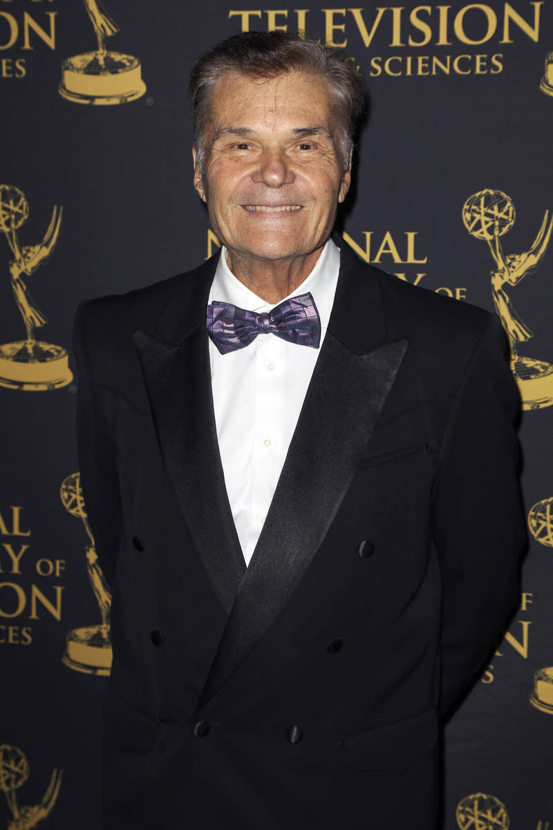 FILE - In this April 24, 2015, file photo, Fred Willard arrives at the 2015 Daytime Creative Ar ...