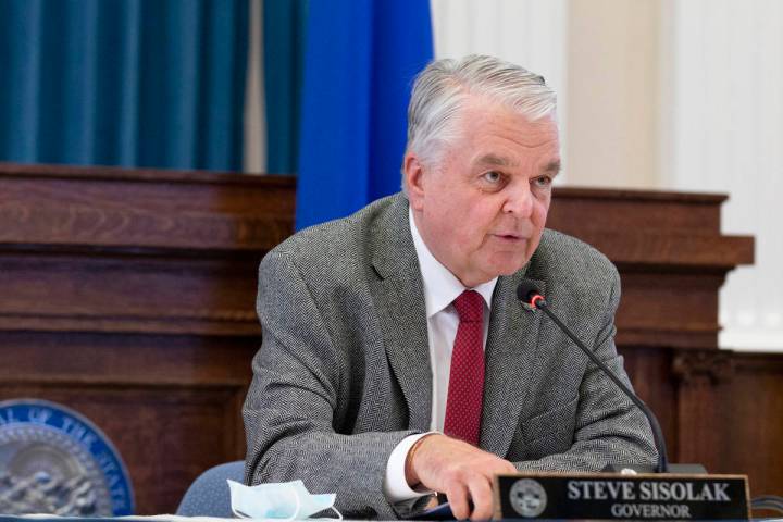 Governor Steve Sisolak (Las Vegas Review-Journal)