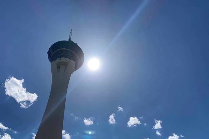 Las Vegas should see a high of 88 degrees with northwest winds from 7 to 11 mph on Sunday, May ...