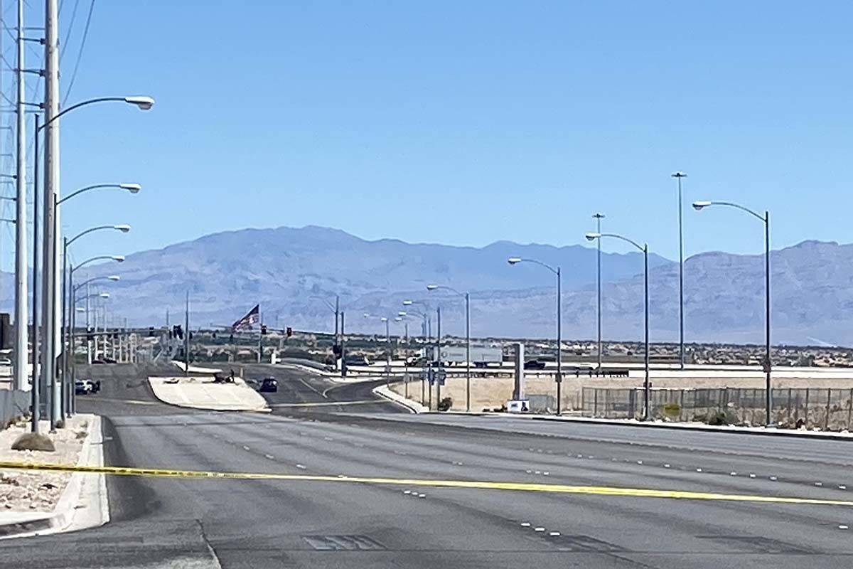 A motorcyclist was killed in a crash with another vehicle at Durango Drive and the 215 Beltway ...