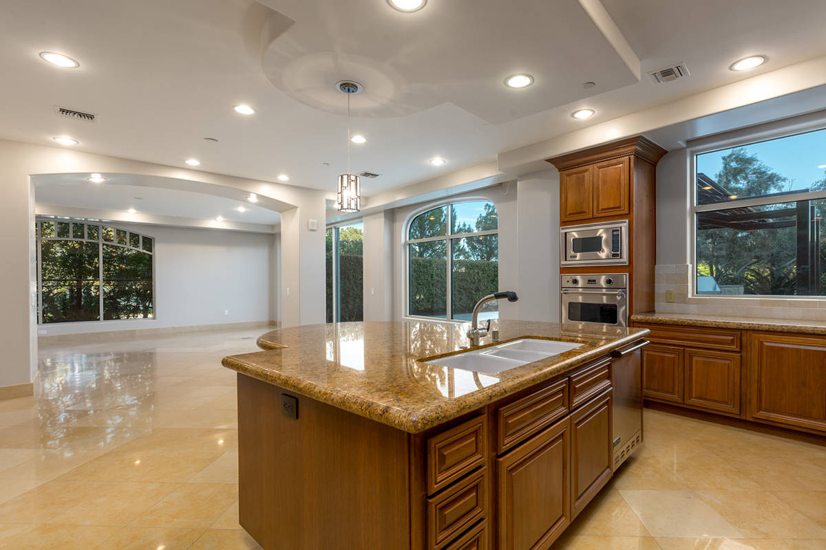 The large kitchen with Viking appliances. (The Ivan Sher Group)