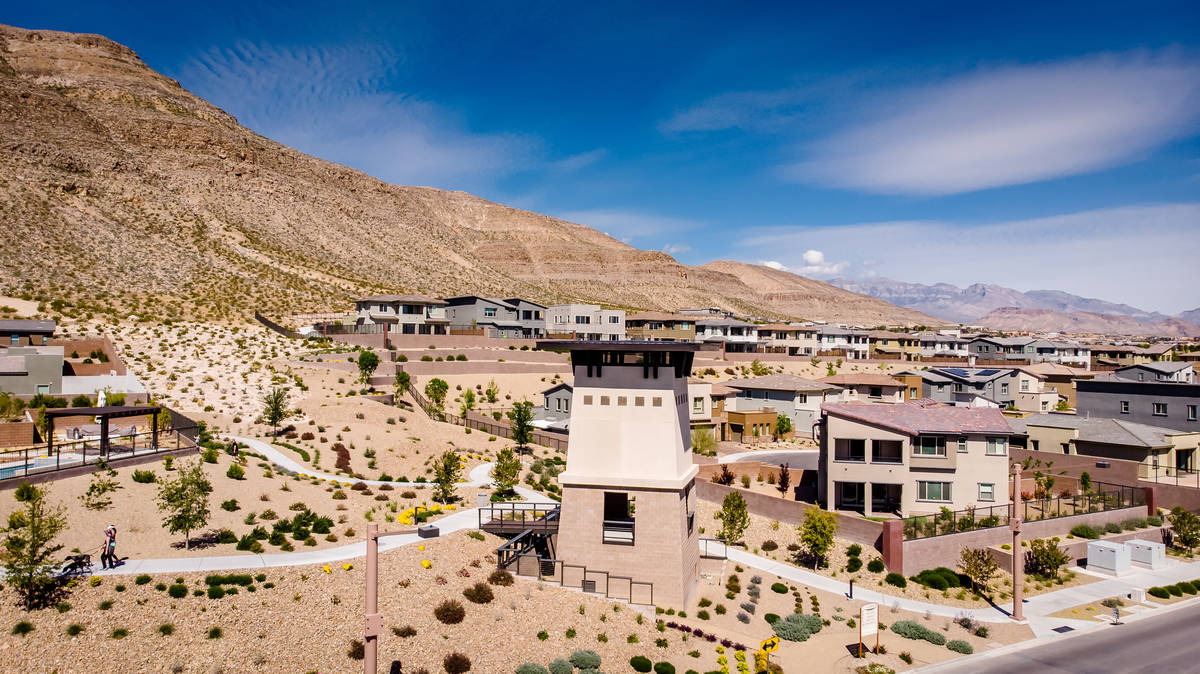 The Cliffs village in Summerlin is aptly named for its picturesque ridgeline that forms the vil ...