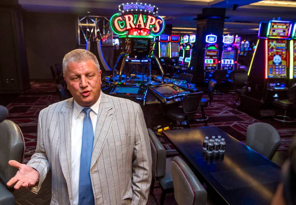 Owner Derek Stevens of the D Las Vegas talks about the changes being made as they prepare to op ...