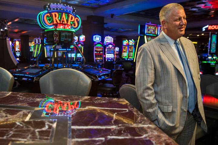 Owner Derek Stevens of the D Las Vegas talks about the changes being made as they prepare to op ...