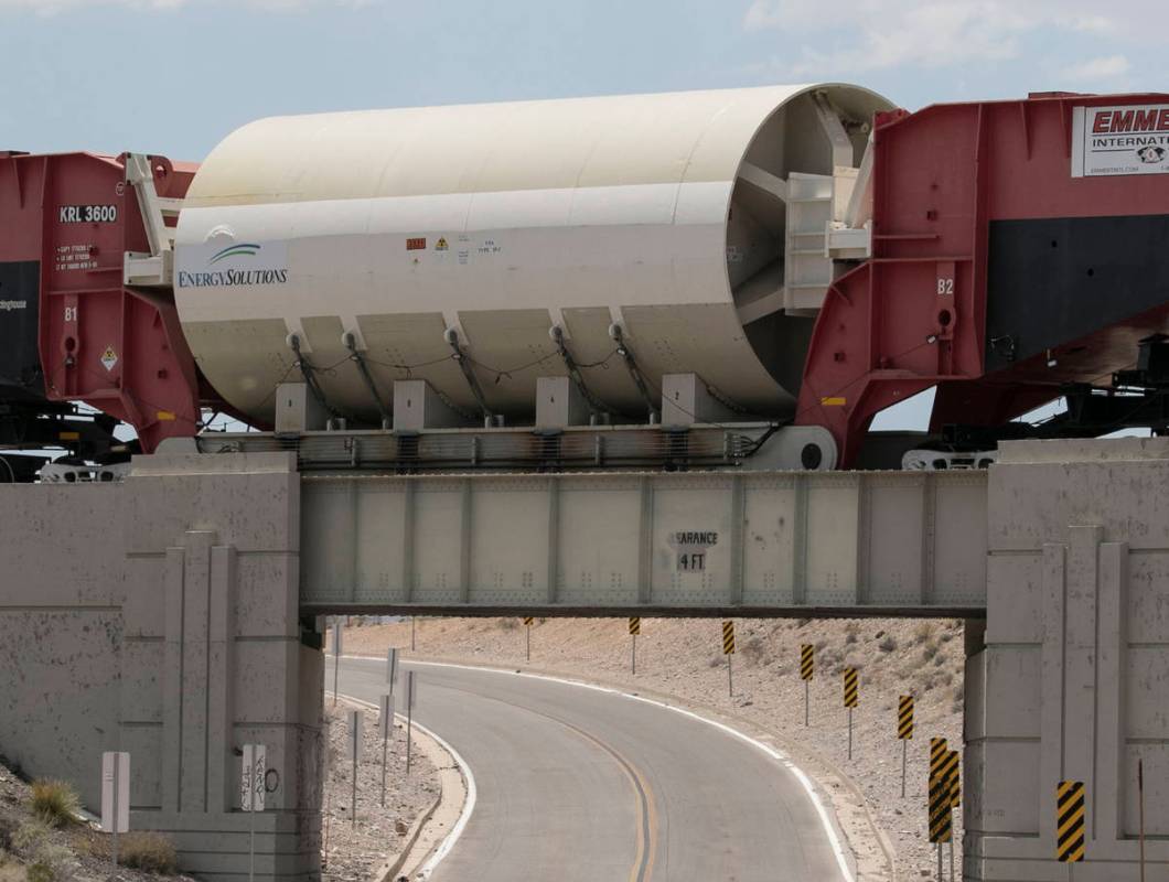 The old Unit 1 nuclear reactor from the San Onofre Nuclear Generating Station near Camp Pendlet ...