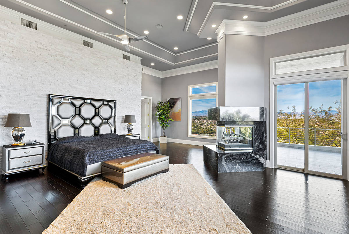 The home at 1508 View Field Court features a large master suite. (Ivan Sher Group)