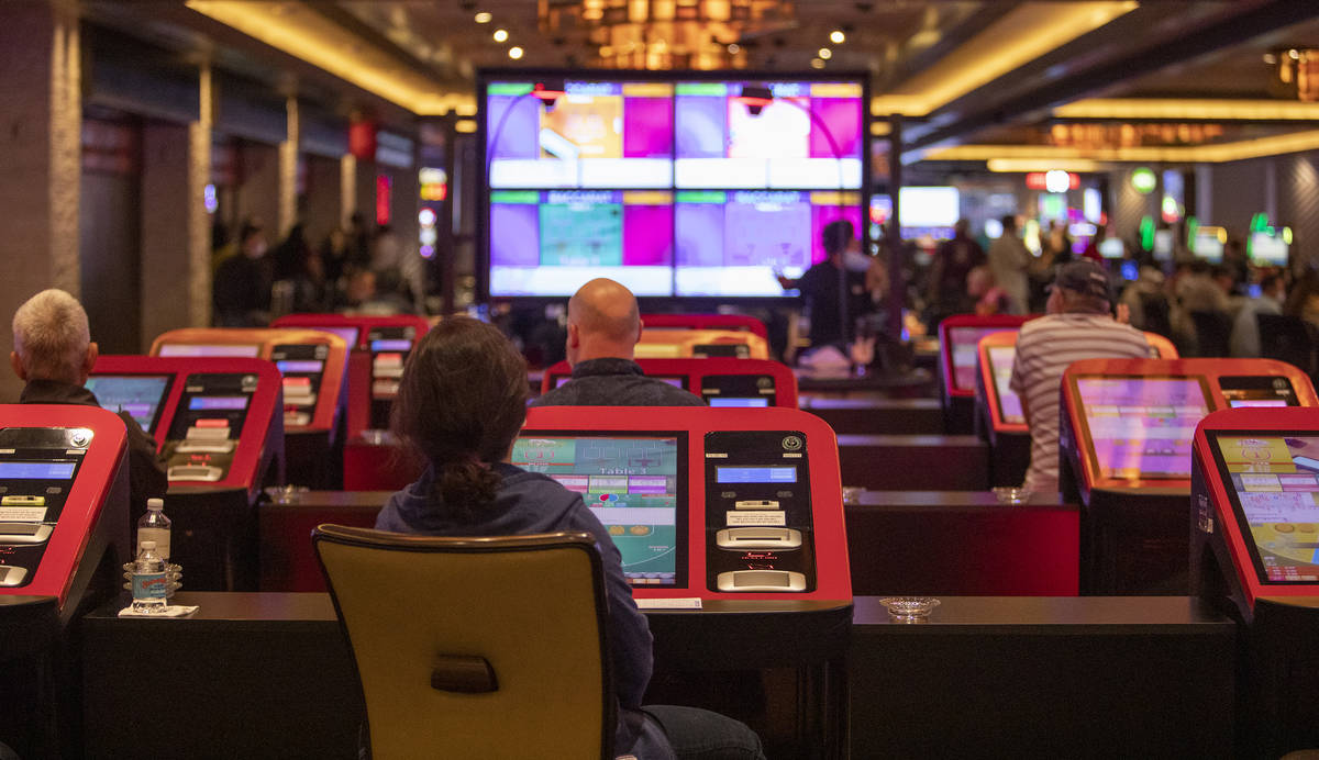 Palace Station offers a virtual, socially distant form of Craps to help stop the spread of COVI ...