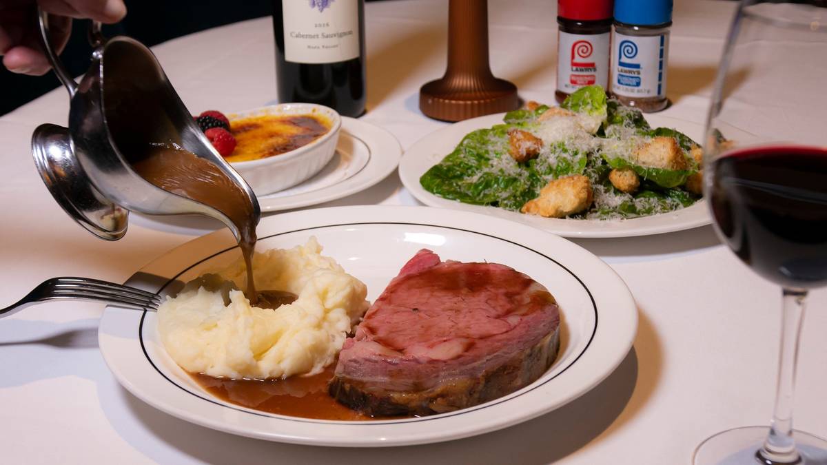 Lawry's the Prime Rib is one of several valley restaurants offering grill packages for Father's ...