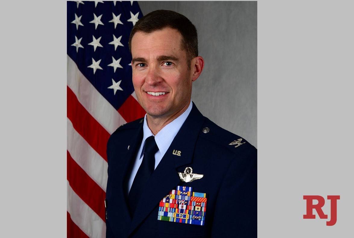 Col. Todd Dyer is the commander of the 99th Air Base Wing at Nellis Air Force Base. (Nellis Air ...
