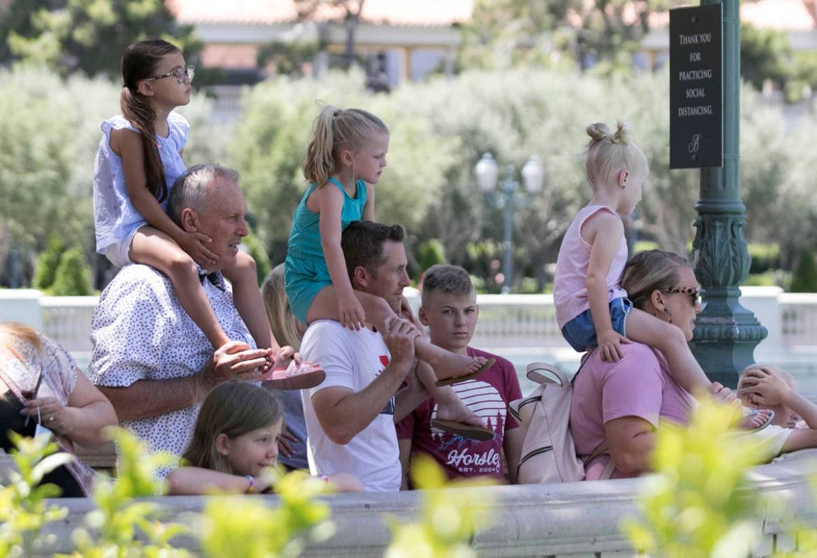 The Las Vegas Valley will see a high near 100 with winds up to 25 mph on Monday, June 15, 2020, ...