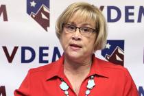 Roberta Lange, seen in a 2016 file photo, holds 38 percent of the vote to Ellen Spiegel’s 37 ...