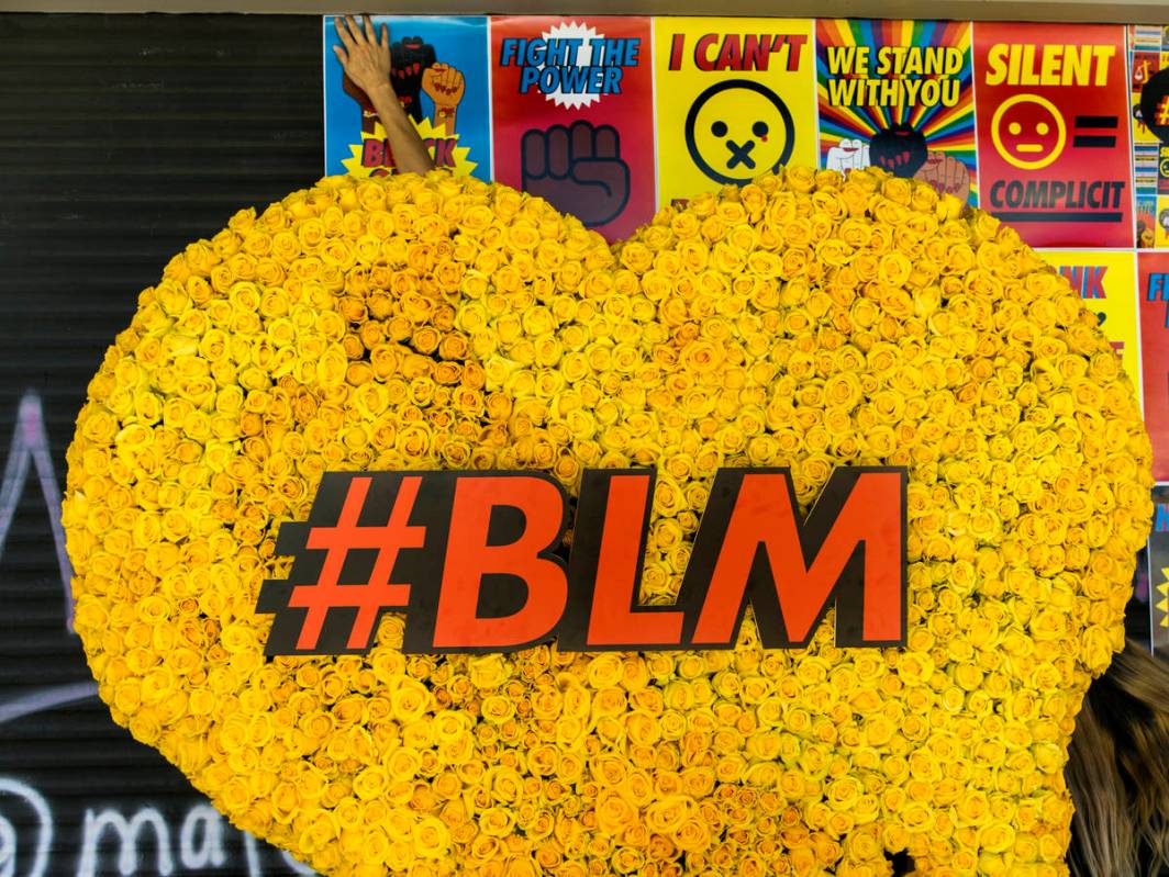 Experiential company Good All Day Collective installs about 180 BLM posters as part of a mural ...