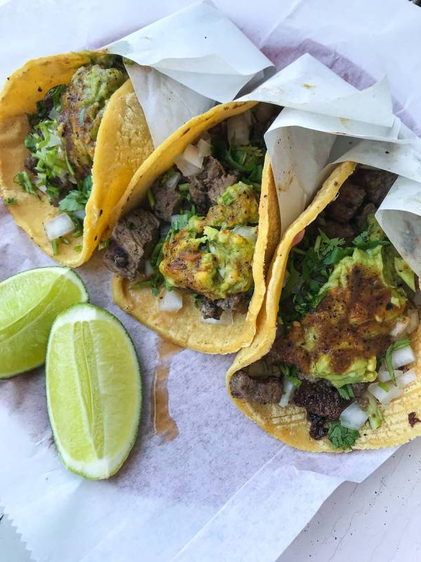 Carne asada tacos at The Taco Stand. (The Taco Stand)