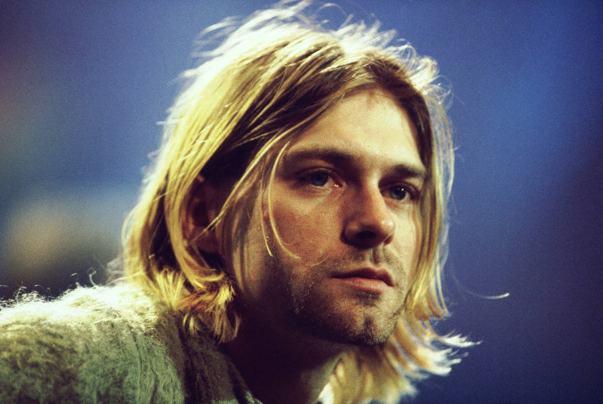 Nirvana singer Kurt Cobain, seen in 1993. (Courtesy)