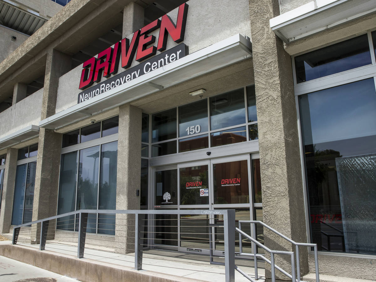 Exterior at the DRIVEN NeuroRecovery Center founded by quadriplegic IndyCar team owner Sam Schm ...