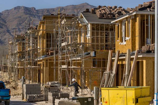 New home construction continues on a D.R. Horton community housing project in the northwest val ...