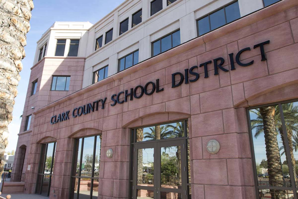 Clark County School District (Las Vegas Review-Journal file photo)