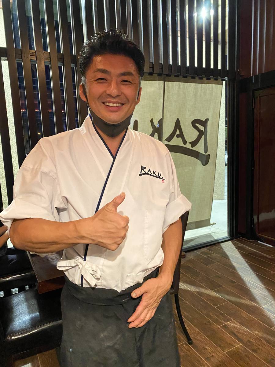 Chef Mitsuo Endo will open his new local eatery, Raku Toridokoro, on July 3. (Al Mancini)