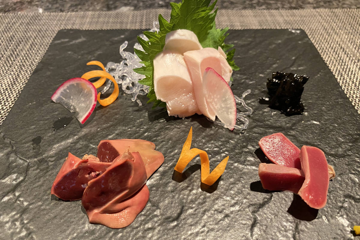Chef Mitsuo Endo's Raku Toridokoro will open at 4439 W. Flamingo Road on July 3. (Al Mancini)