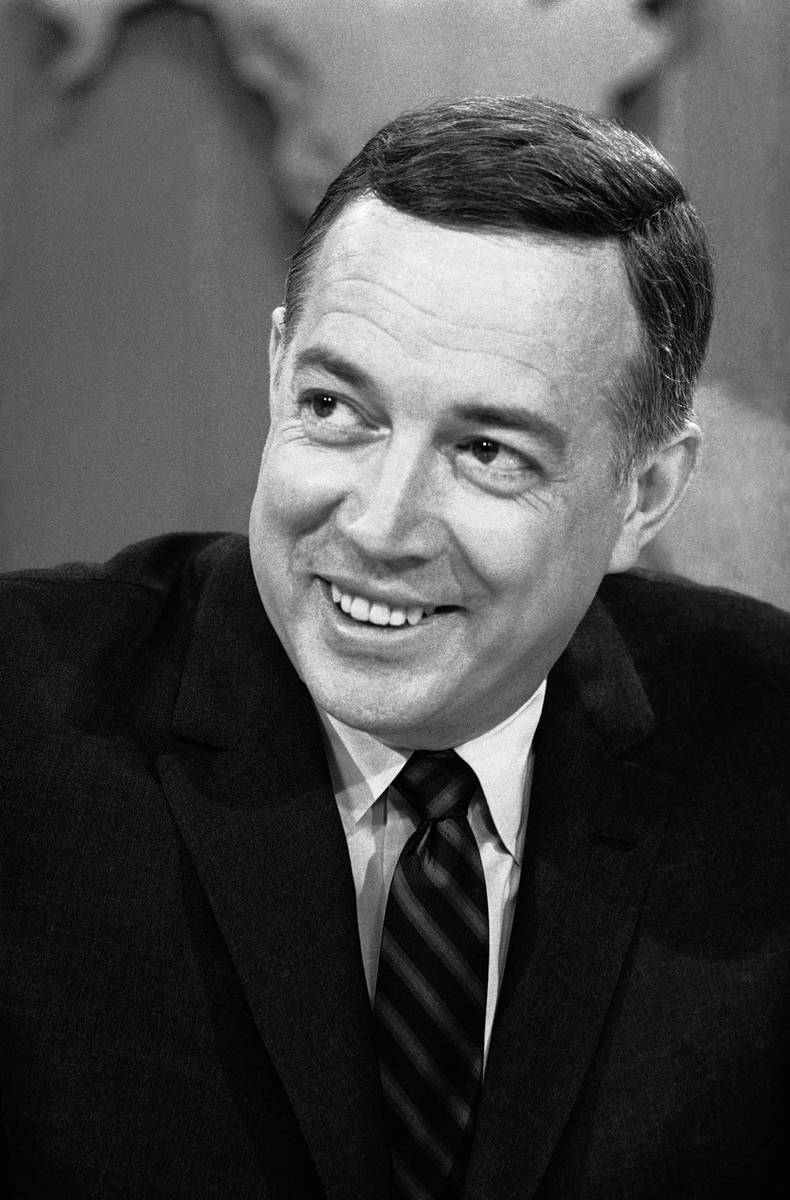 FILE - In this March 10, 1966 file photo, Hugh Downs hosts the "Today"show on NBC. D ...