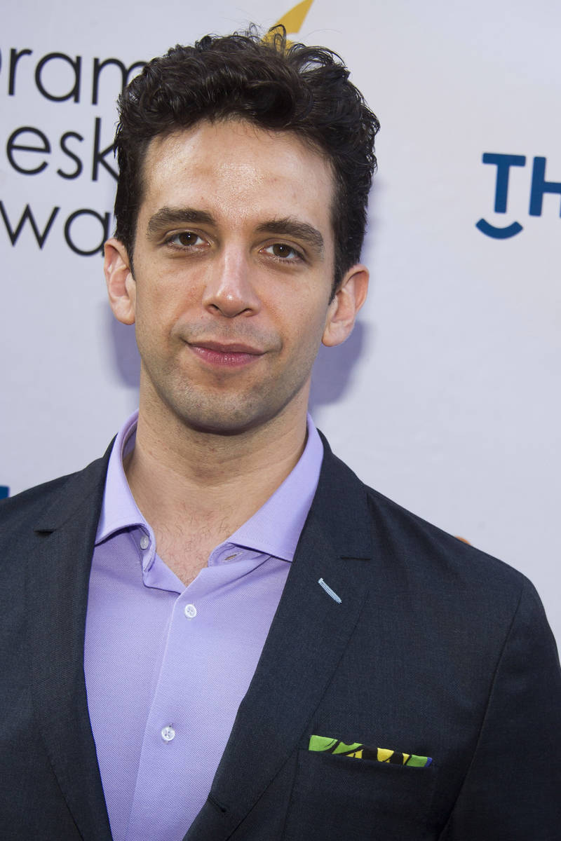 FILE - In this June 1, 2014, file photo, Nick Cordero arrives at the Drama Desk Awards in New Y ...