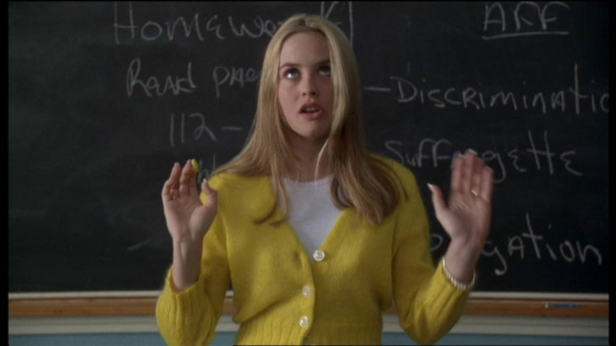 Alicia Silverstone in "Clueless." (Paramount Pictures)