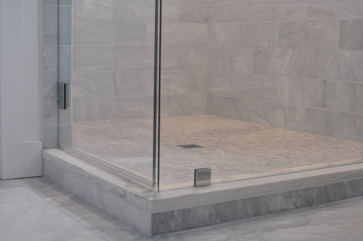 If your shower door is rubbing on the bottom track, you might first look at the shower sweep, w ...