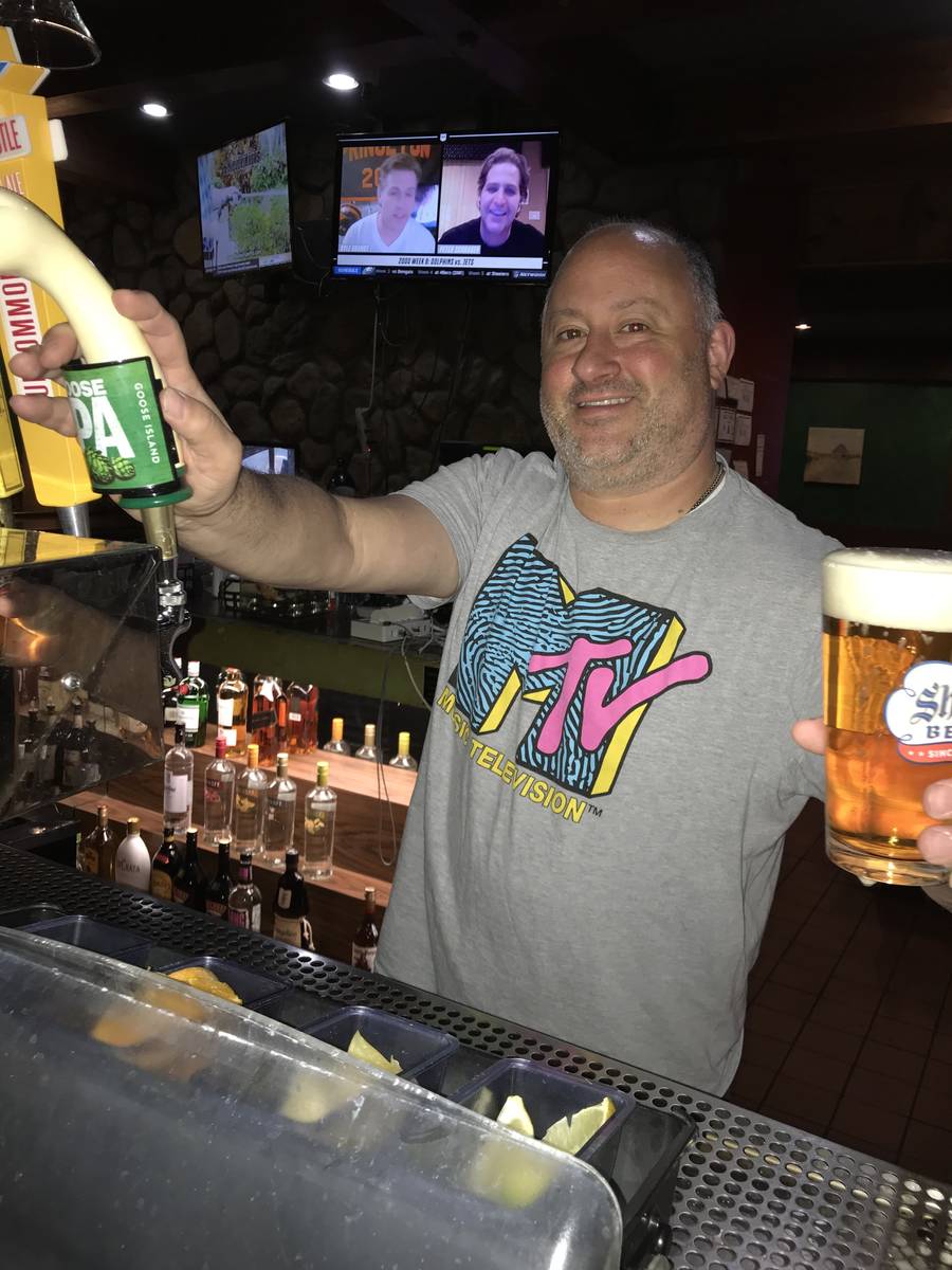 Brian Slipock, owner of Jackson's Bar & Grill on West Flaming Road. (Jayde Waller)