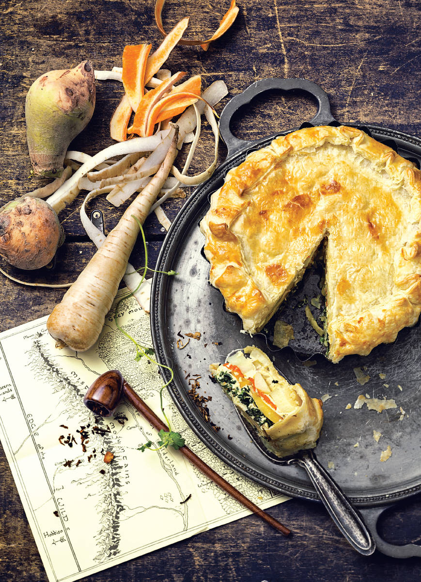 Butterbur’s Savory Pie from "GASTRONOGEEK: 42 Recipes from Your Favorite Imaginary Worlds." ( ...