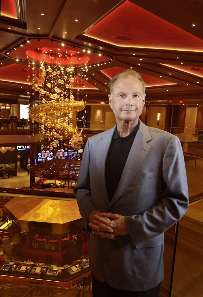 Lucky Dragon CEO and managing partner Andrew Fonfa at the hotel-casino at 300 W. Sahara Ave. in ...