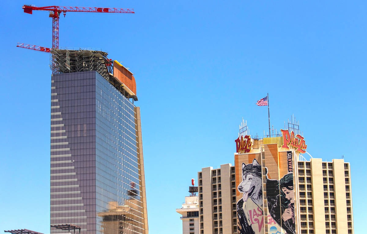 A single window panel at Circa, left, assumed to be an architectural mistake, has caught the ey ...